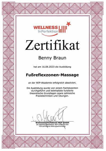 Fußreflexzonen-Massage in Augsburg